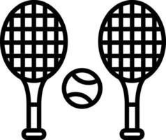 Tennis-Vektor-Icon-Design vektor