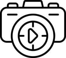 kamera skott vektor ikon design