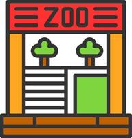 Zoo-Vektor-Icon-Design vektor