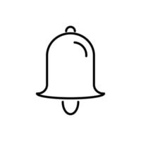 Glocke-Icon-Design-Vektor-Vorlage vektor