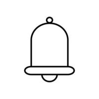 Glocke-Icon-Design-Vektor-Vorlage vektor