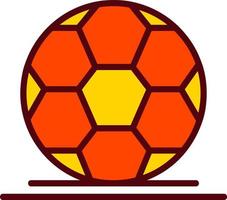 Fußball-Vektor-Symbol vektor