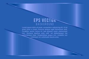 abstraktes blaues Wellendesign, Hintergrund, Vektorkommunikationskonzept, Überlappung, Leerzeichen vektor