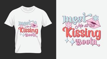 kissing bootn valentines dag svg vektor