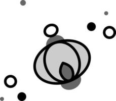Taschenlampe doodle2. süße Taschenlampe und Kreise. Cartoon-Schwarz-Weiß-Vektor-Illustration. vektor