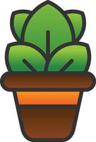 växter vektor ikon design