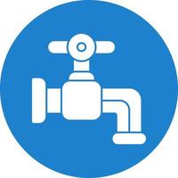 Wasserhahn-Vektor-Icon-Design vektor