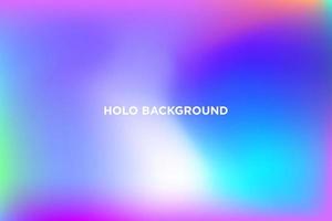 holografischer bunter Hintergrund vektor