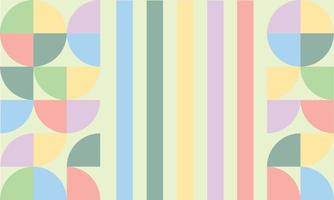 mosaikmuster hintergrund mit minimalistischer farbe vektor