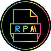 Symbol für das RPM-Dateiformat vektor