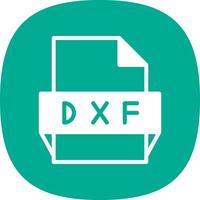 dxf-Dateiformat-Symbol vektor