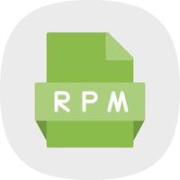 Symbol für das RPM-Dateiformat vektor