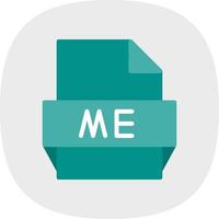 me-Dateiformat-Symbol vektor