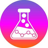 Chemikalien-Vektor-Icon-Design vektor