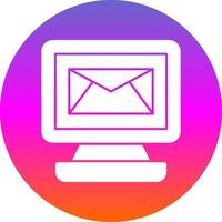 E-Mail-Vektor-Icon-Design vektor