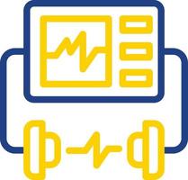defibrillator vektor ikon design