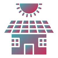 eco hus ikon, lämplig för en bred räckvidd av digital kreativ projekt. Lycklig skapande. vektor
