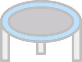 trampolin vektor ikon design