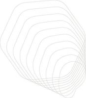 Monoline-Dreieck-Illustration vektor