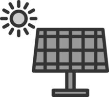 Solarpanel-Vektor-Icon-Design vektor