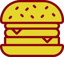 burger vektor ikon design