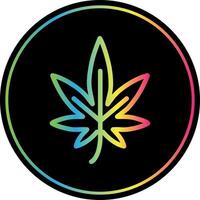 cannabis vektor ikon design
