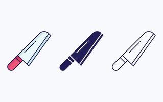 kniv vektor illustration ikon