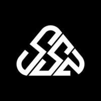 ssz-Buchstabenlogo kreatives Design mit Vektorgrafik, ssz-einfaches und modernes Logo. vektor