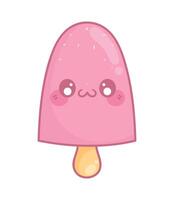 süßes Eis kawaii vektor