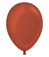 roter ballon helium schwimmt vektor