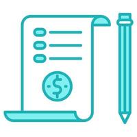 Finanzberichterstattungssymbol, geeignet für eine Vielzahl digitaler kreativer Projekte. frohes Schaffen. vektor