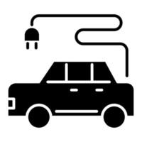 Elektrisches Transportsymbol, geeignet für eine Vielzahl digitaler kreativer Projekte. frohes Schaffen. vektor