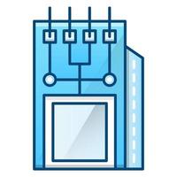 Modulsymbol, geeignet für eine Vielzahl von digitalen Kreativprojekten. frohes Schaffen. vektor