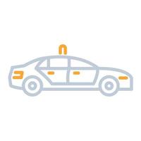 Taxi-Symbol, geeignet für eine Vielzahl digitaler Kreativprojekte. frohes Schaffen. vektor