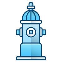 Wasserhydrant-Symbol, geeignet für eine Vielzahl digitaler kreativer Projekte. frohes Schaffen. vektor