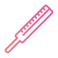 Thermometer-Symbol, geeignet für eine Vielzahl digitaler kreativer Projekte. frohes Schaffen. vektor