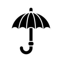 Regenschirm-Vektor-Symbol vektor