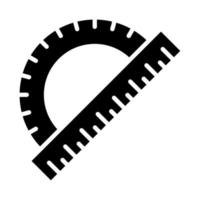 Winkelmesser-Symbol, geeignet für eine Vielzahl von digitalen Kreativprojekten. frohes Schaffen. vektor