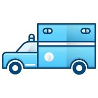 ambulans ikon, lämplig för en bred räckvidd av digital kreativ projekt. Lycklig skapande. vektor