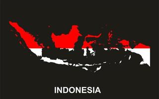 indonesiska Kartor detalj country.eps vektor