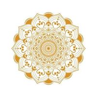 florales Mandala-Hintergrunddesign vektor
