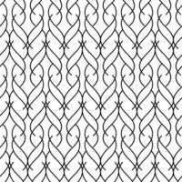 bakgrund vektor konst sömlös svartvit design rader mönster för textilier