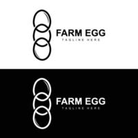 ägg logotyp, ägg bruka design, kyckling logotyp, asiatisk mat vektor