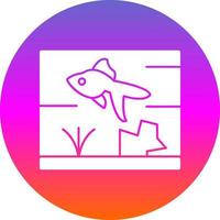 Aquarium-Vektor-Icon-Design vektor