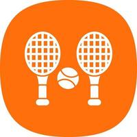 Tennis-Vektor-Icon-Design vektor