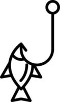 fiske krok vektor ikon design