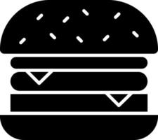 Burger-Vektor-Icon-Design vektor