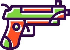 guns vektor ikon design