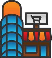 Shopping-Shop-Vektor-Icon-Design vektor