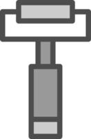 Gesicht Roller Vektor Icon Design